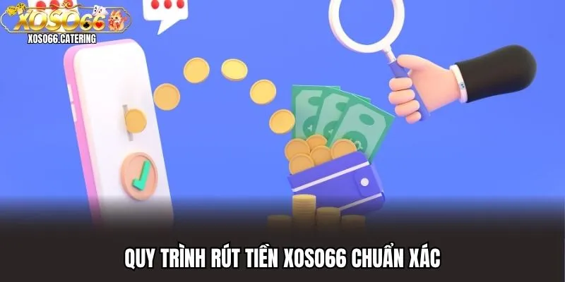 Quy trình rút tiền XOSO66 chuẩn xác